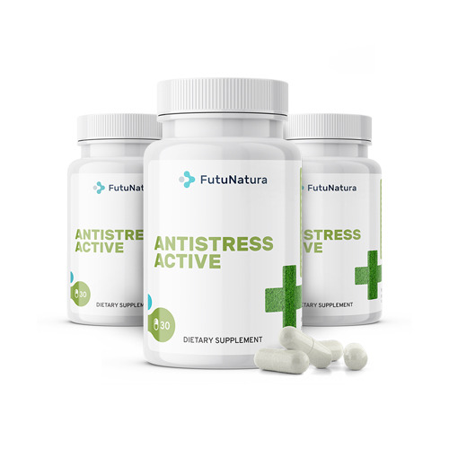 3x AntiStress Active, totale 90 capsule