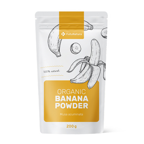 BIO Banana in polvere, 200 g