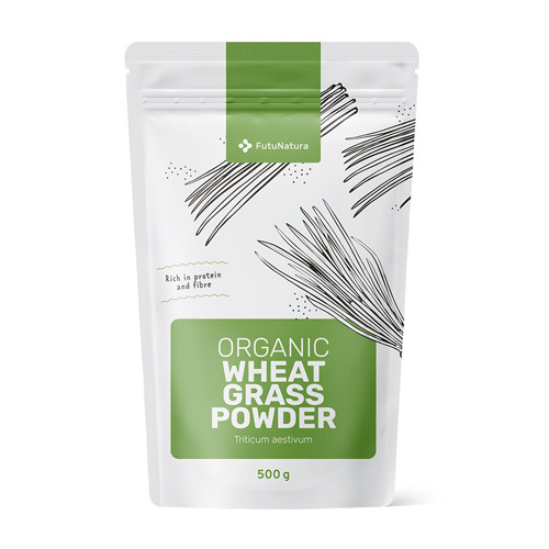 BIO Erba di grano in polvere, 500 g