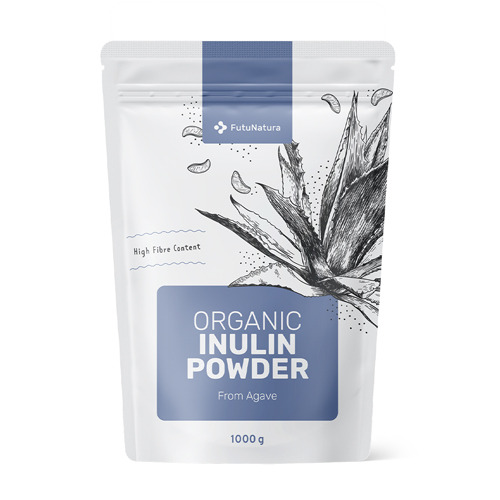 BIO Inulina di agave in polvere – prebiotico, 1000 g