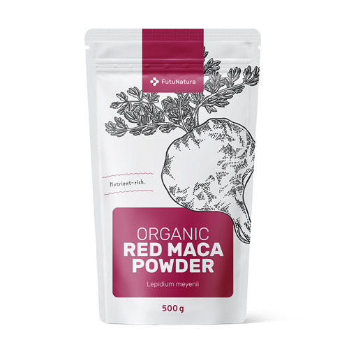 BIO Maca rossa in polvere, 500 g