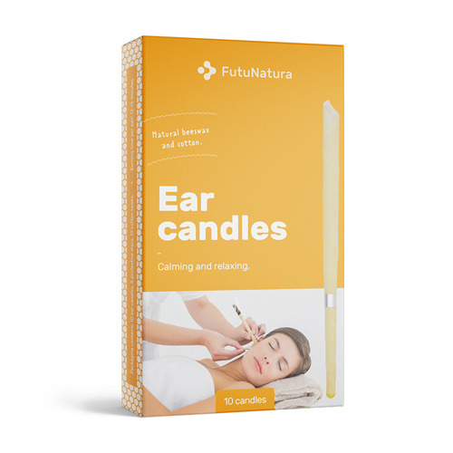 Candele per l'igiene delle orecchie, 10 candele