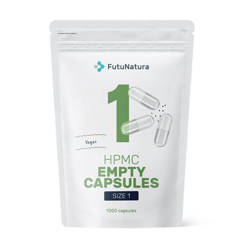 Capsule vuote 1 – vegane, 1000 capsule