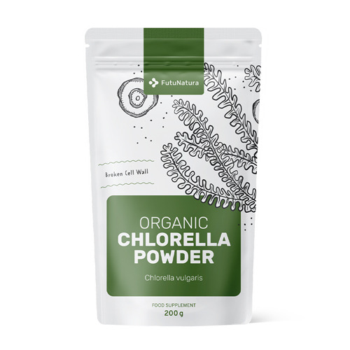 BIO Chlorella in polvere, 200 g