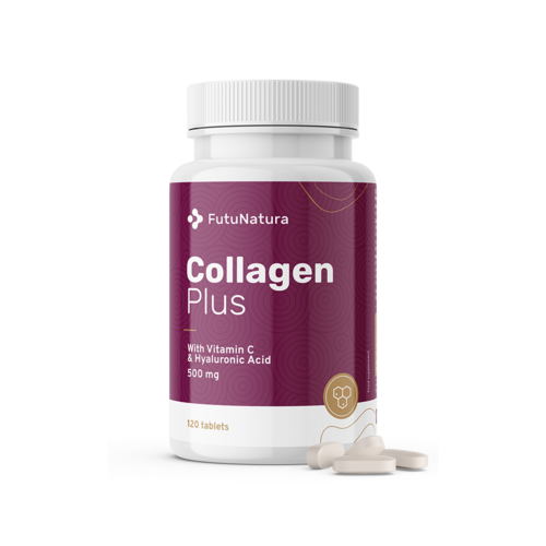 Collagene + vitamina C + acido ialuronico, 120 compresse