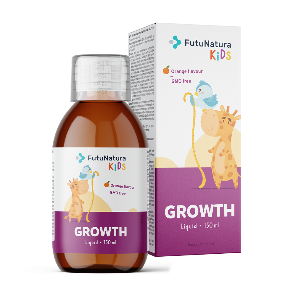 GROWTH – Integratore in forma liquida per bambini durante il periodo di crescita