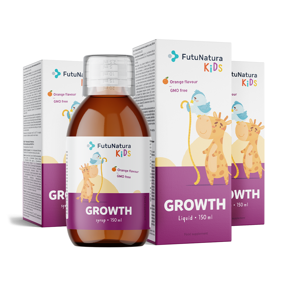 GROWTH – Integratore in forma liquida per bambini durante il periodo di crescita