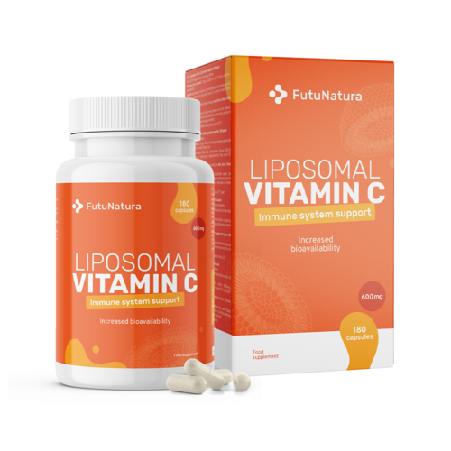 Vitamina C liposomiale 1200 mg, 180 capsule