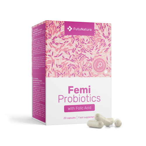 Femi Probiotics – per le donne, 20 capsule
