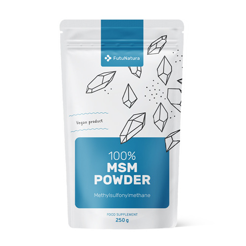 MSM in polvere - pelle e capelli, 250 g