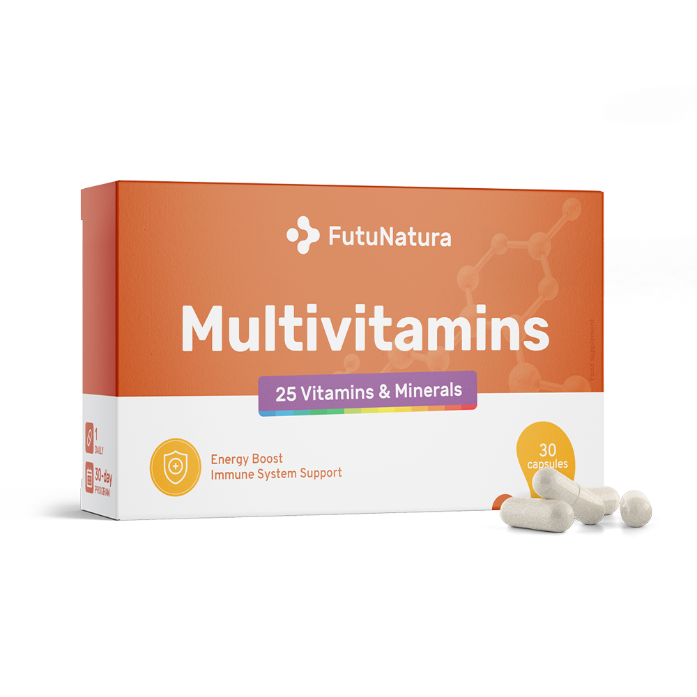 Multivitaminici - 25 vitamine e minerali
