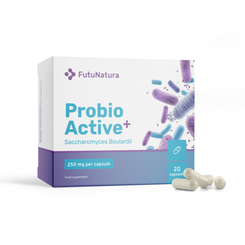 Probio Active PLUS – Saccharomyces boulardii 250 mg, 20 capsule