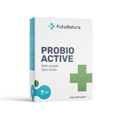 Probio Active (probiotico), intestino e gonfiore addominale, 30 capsule