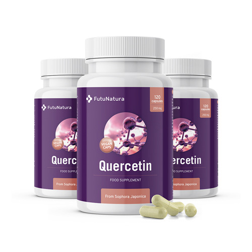 3x Quercetina 250 mg, totale 360 capsule