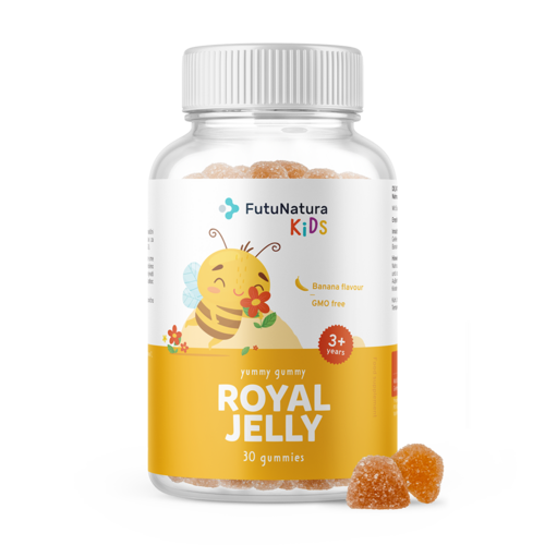ROYAL JELLY – Caramelle gommose con pappa reale per bambini, 30 caramelle gommose