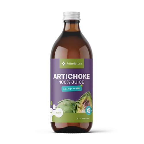 100% succo di carciofo - detox, 500 ml