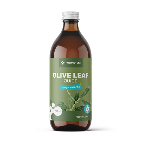 Succo di foglie di olivo - pressione arteriosa e vasi sanguigni, 500 ml