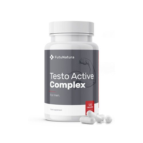 Testo Active Complex - ormone maschile, 120 capsule