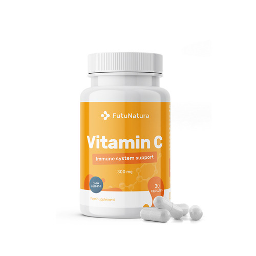 Vitamina C a lento rilascio - sistema immunitario, 30 capsule