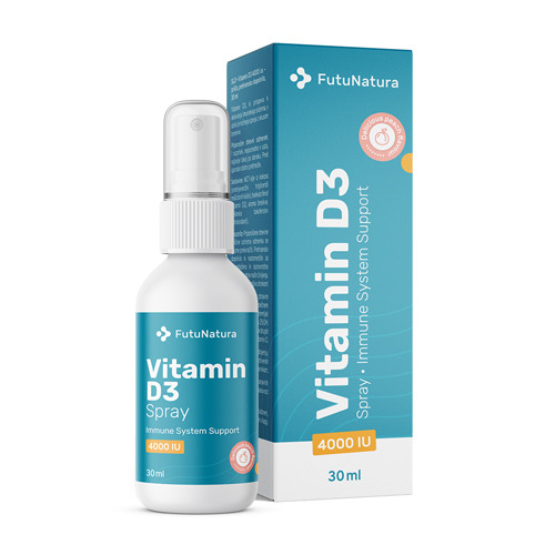 Vitamina D3 4000 IU – spray, 30 ml