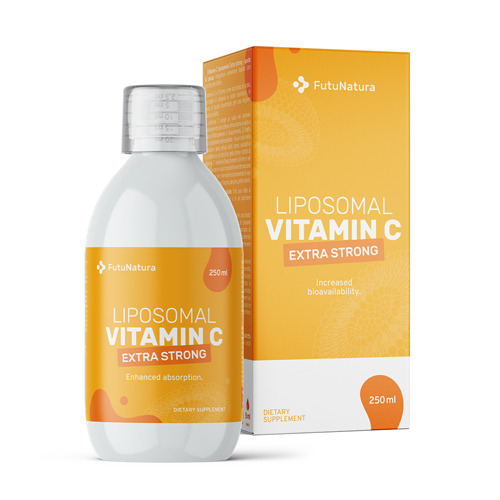 Vitamina C liposomiale EXTRA STRONG - immunità, 250 ml
