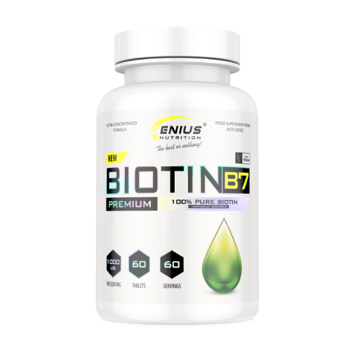 Biotina 1000 µg, 60 compresse