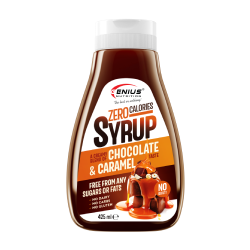 Topping senza calorie – cioccolato e caramello, 425 ml