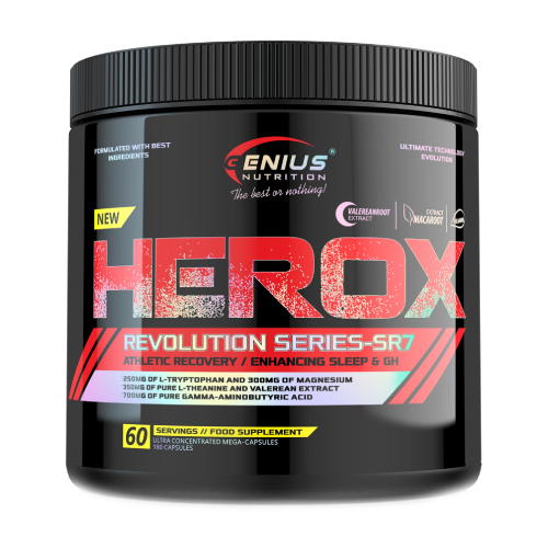 Herox – complesso con gaba, L-teanina e L-triptofano, 180 capsule