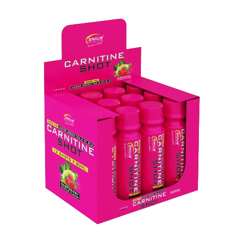 Shot di L-carnitina – bevanda con caffeina, 12 x 80 ml