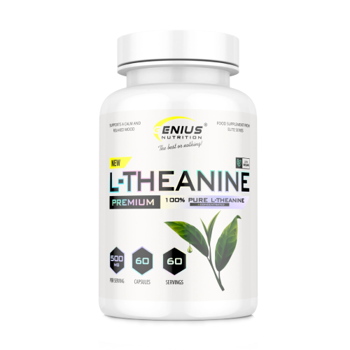 L-teanina 500 mg, 60 capsule
