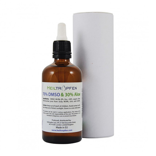 DMSO + succo di aloe con pipetta, 100 ml