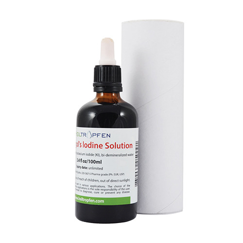Soluzione di Lugol 7% con pipetta, 100 ml
