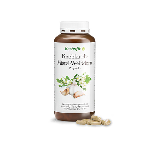Aglio, vischio e biancospino, 480 capsule