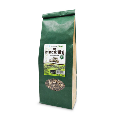 BIO Lichene islandese, erba secca, 70 g