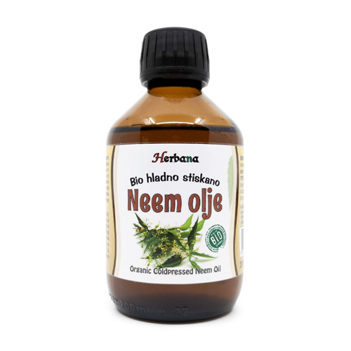 Olio di neem, BIO, spremuto a freddo, 200 ml