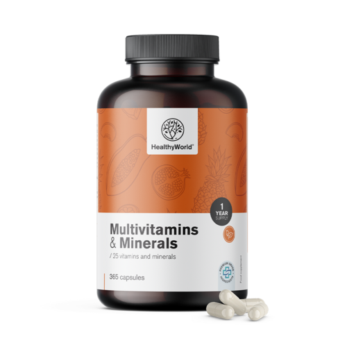Multivitamine e minerali, 365 capsule