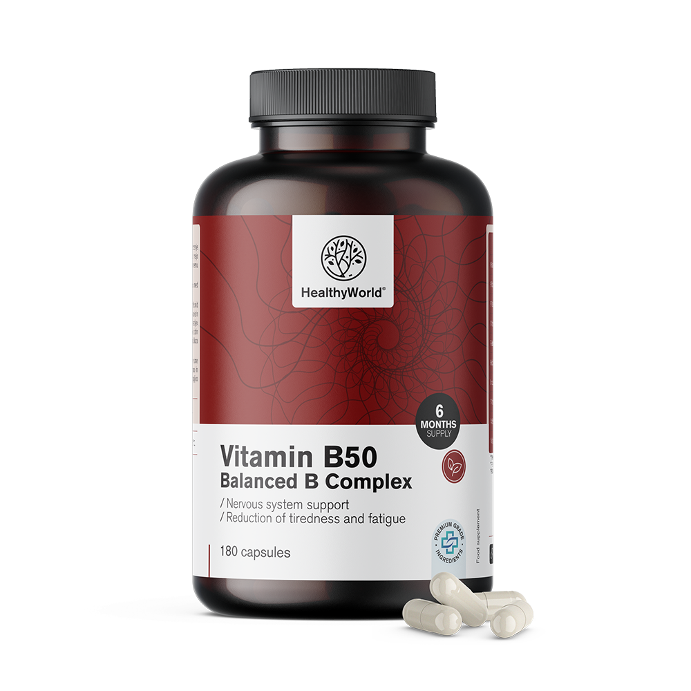 Complesso di vitamine B50 in capsule
