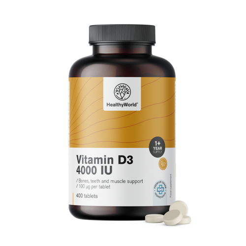 Vitamina D3 4000 U.I., 400 compresse