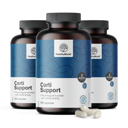 3x Cortisol Support, totale 540 capsule