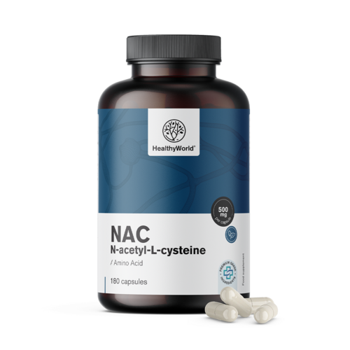 NAC 500 mg, 180 capsule