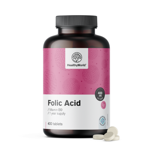 Acido folico 400 µg, 400 compresse