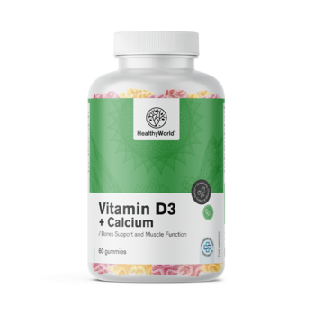 Vitamina D3 + Calcio in caramelle gommose