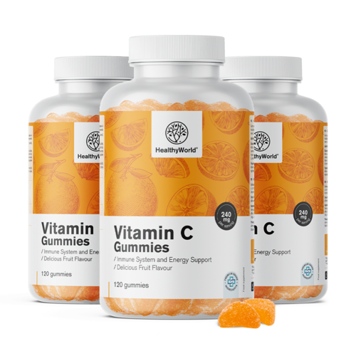 3x Vitamina C, totale 360 caramelle gommose