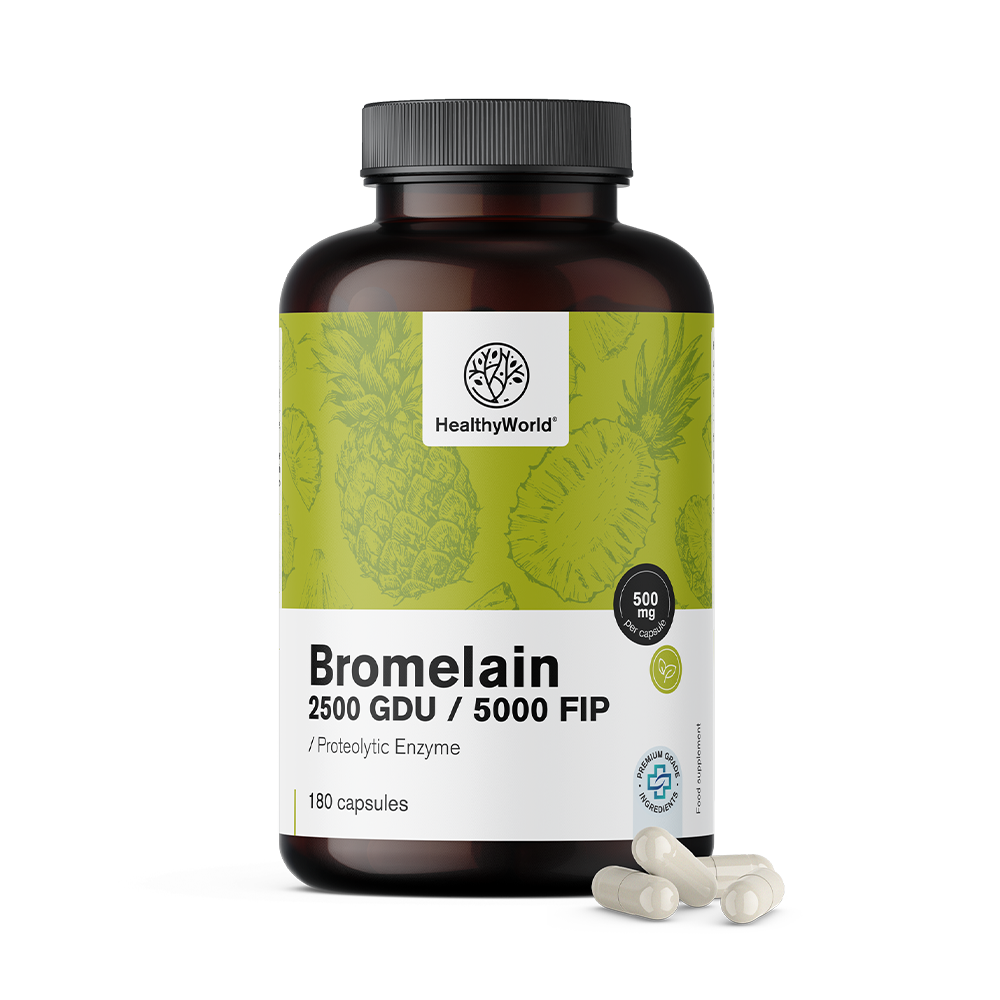 Bromelina 500 mg in capsule