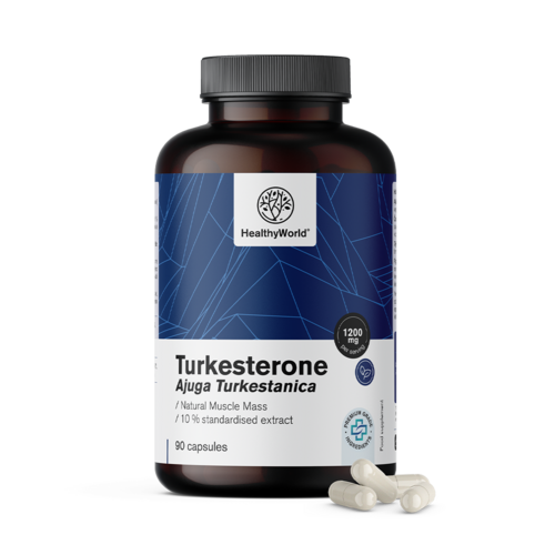 Turkesterone 1200 mg, 90 capsule