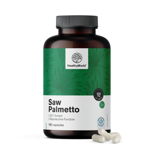 Saw Palmetto - Serenoa repens 320 mg, 180 capsule