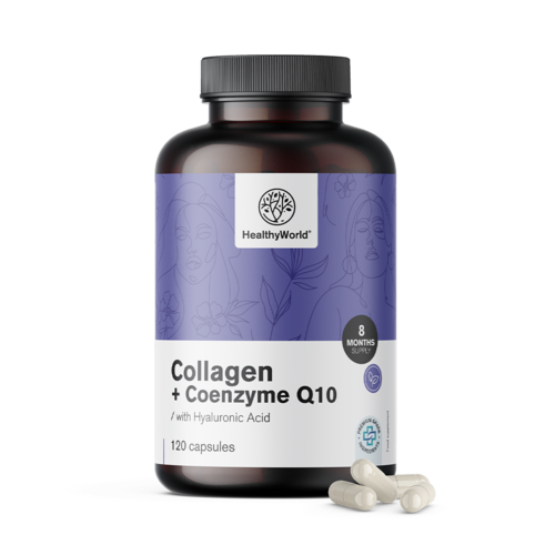 Collagene + Coenzima Q10, 120 capsule