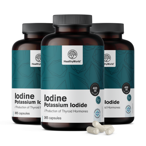 3x Iodio 400 µg, totale 1095 capsule
