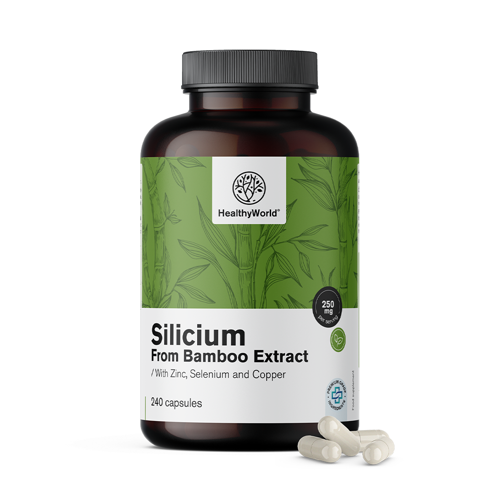 Silicio 250 mg - dall'estratto di bambù