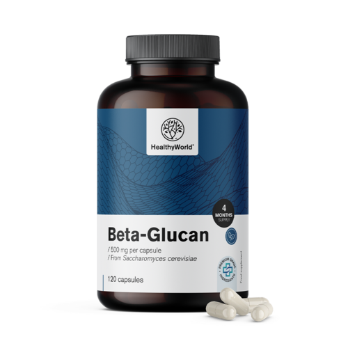 Betaglucano 500 mg, 120 capsule
